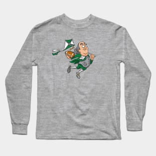 Philadelphia Eagles Ben Franklin Design Long Sleeve T-Shirt